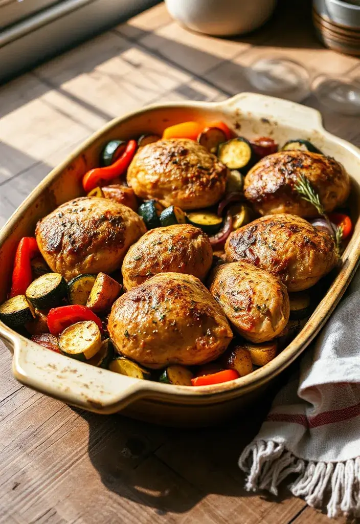 Italian Chicken and Vegetables