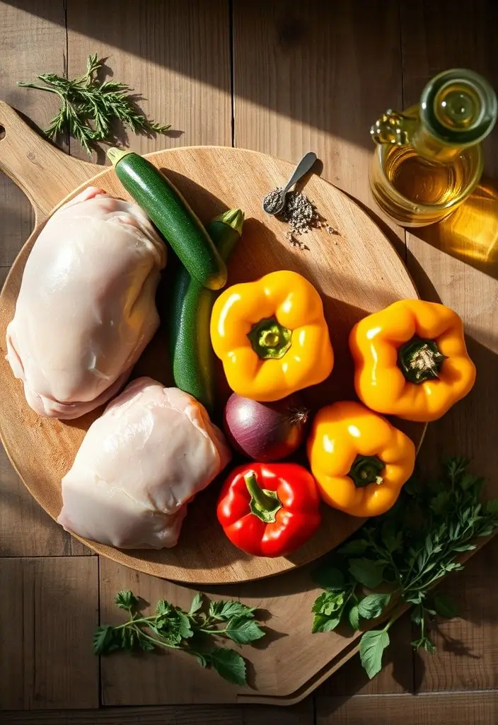 Italian Chicken and Vegetables