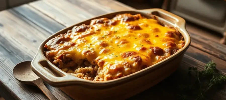 Keto Friendly Hamburger Casserole