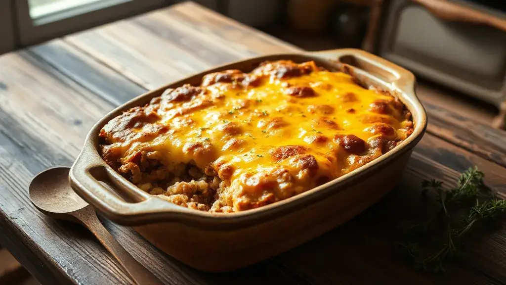 Keto Friendly Hamburger Casserole