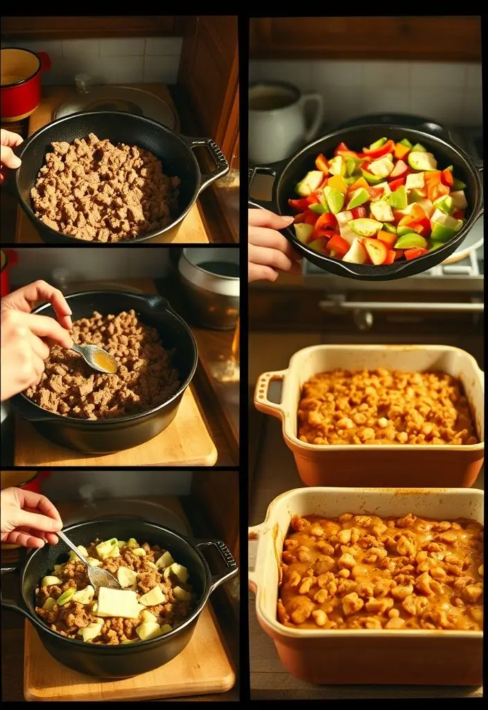 Keto Friendly Hamburger Casserole