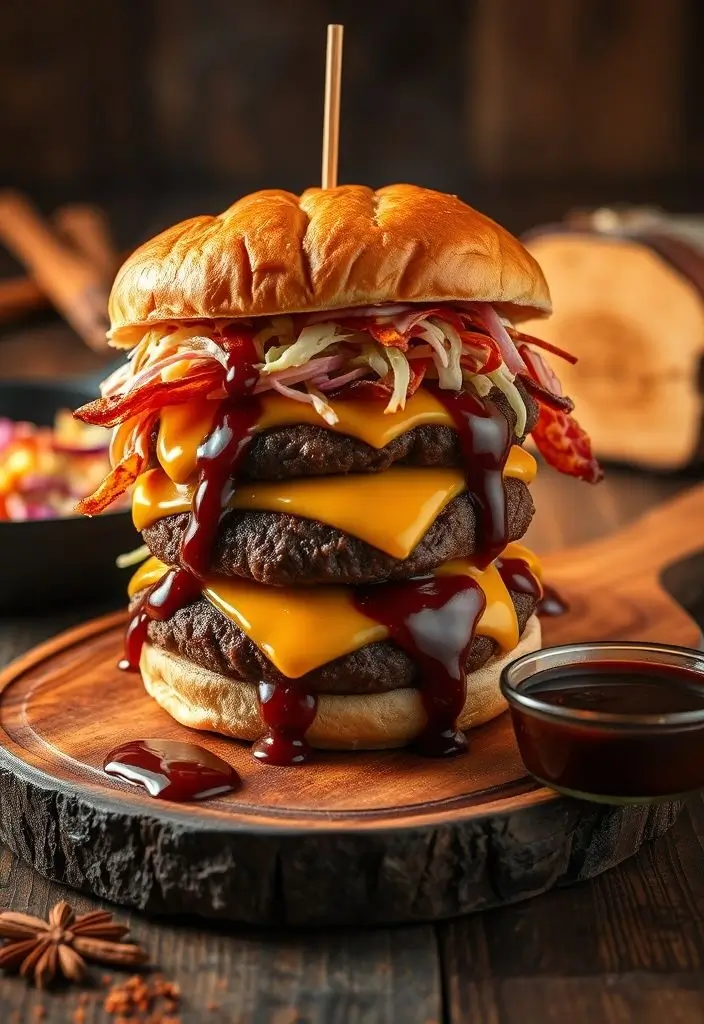 Recipe #3: BBQ Bacon Cheeseburger Deluxe