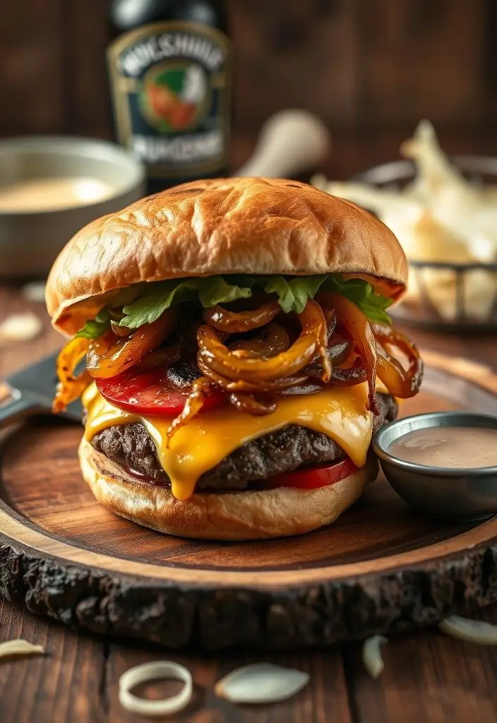 Recipe #1: The "Fancy Steakhouse" Burger