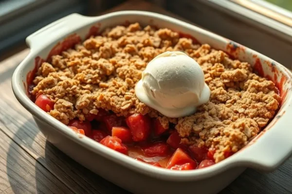 The Best Rhubarb Crisp Recipe