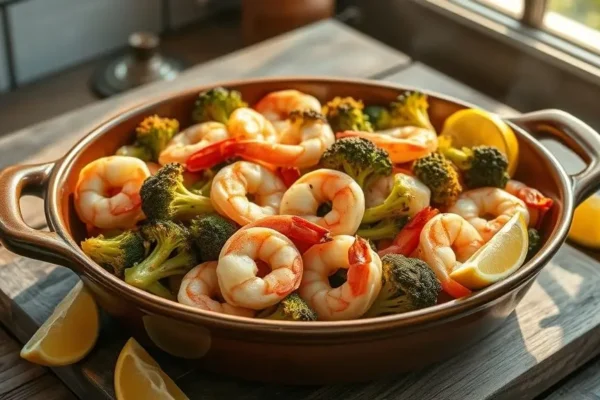 Shrimp and Broccoli Bake Recipe