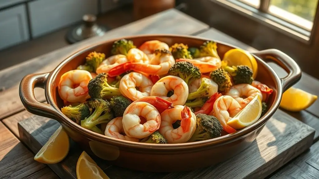 Shrimp and Broccoli Bake Recipe