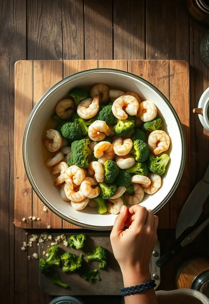 Shrimp and Broccoli Bake Recipe