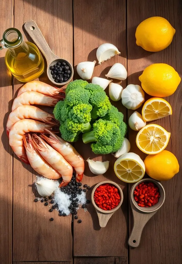 Shrimp and Broccoli Bake Recipe