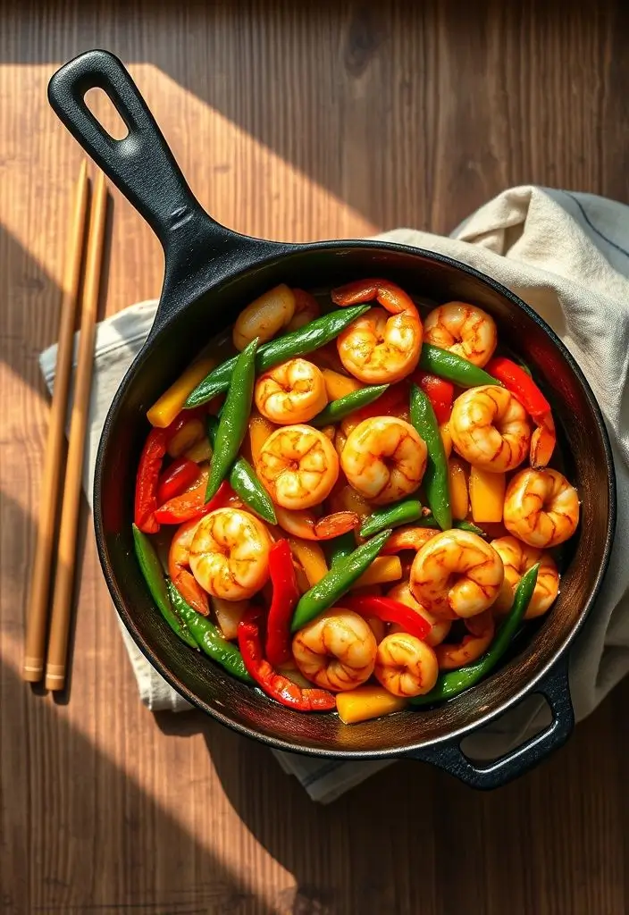 Shrimp and Vegetable Stir Fry Recipe