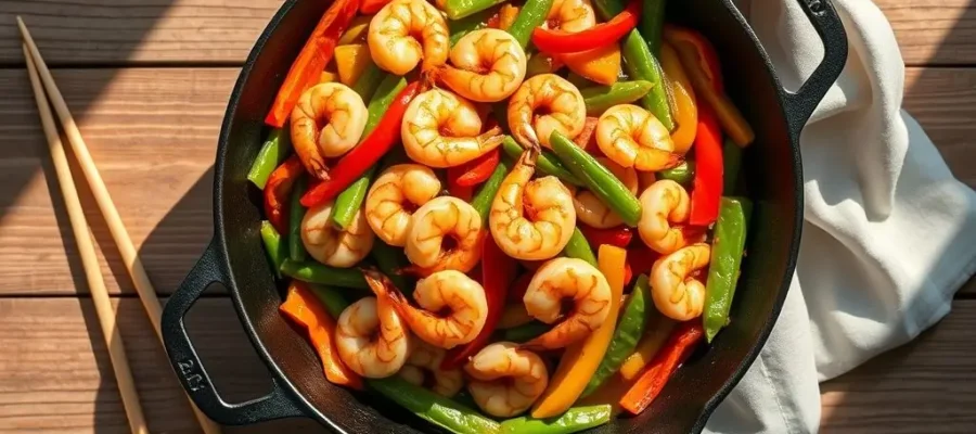 Easy Shrimp and Vegetable Stir Fry Recipe