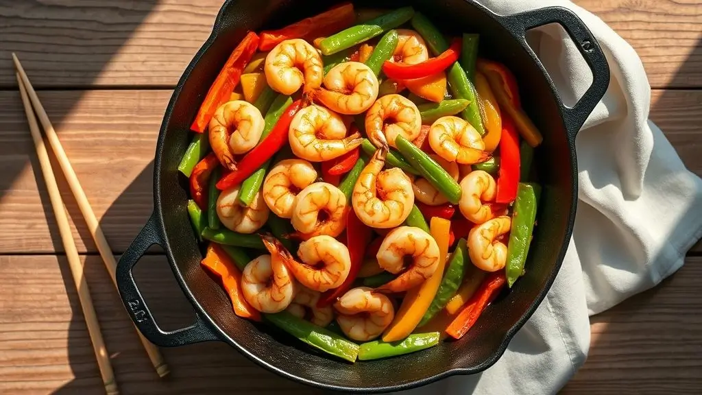 Shrimp and Vegetable Stir Fry Recipe