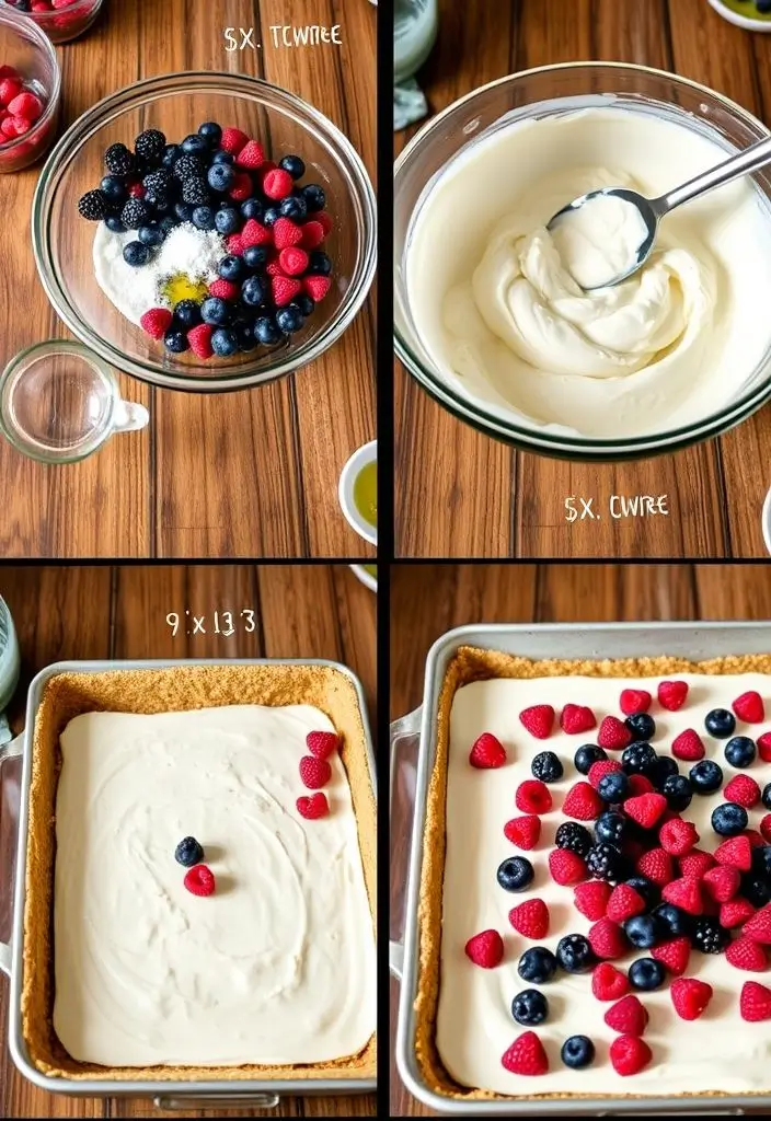 Summer Berry Lasagna Recipe