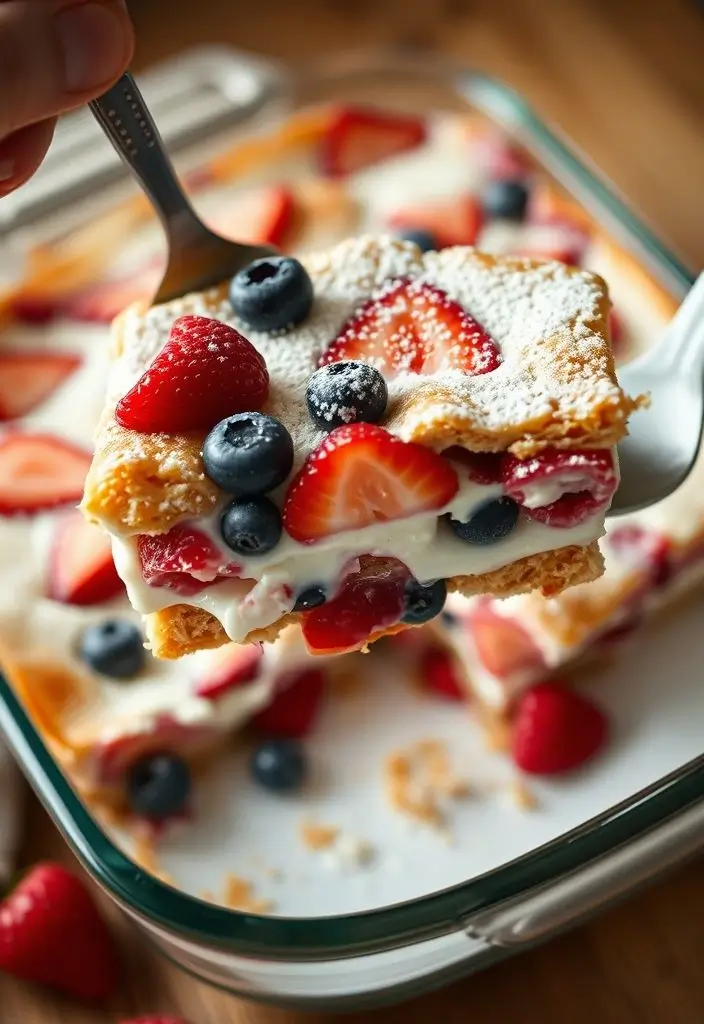 Summer Berry Lasagna Recipe
