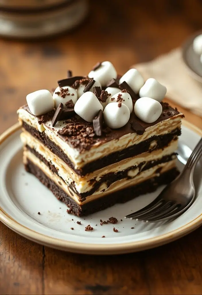 Hot Chocolate Lasagna Recipe