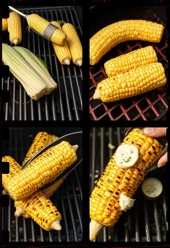 grilled corn on the cob