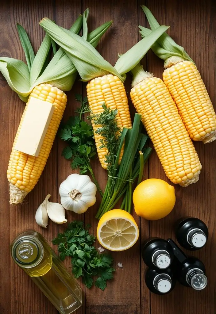 grilled corn on the cob