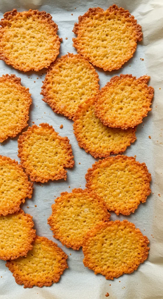 12. Protein Cheese Crisps
