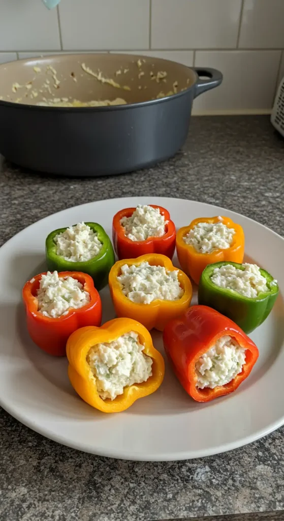 13. Stuffed Mini Bell Peppers