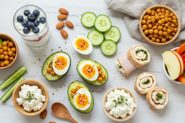 15 High Protein Low Calorie Snacks