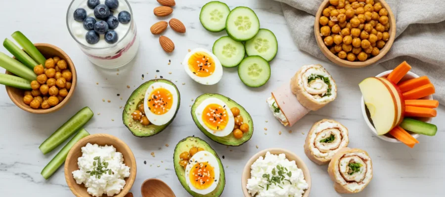 15 High Protein Low Calorie Snacks