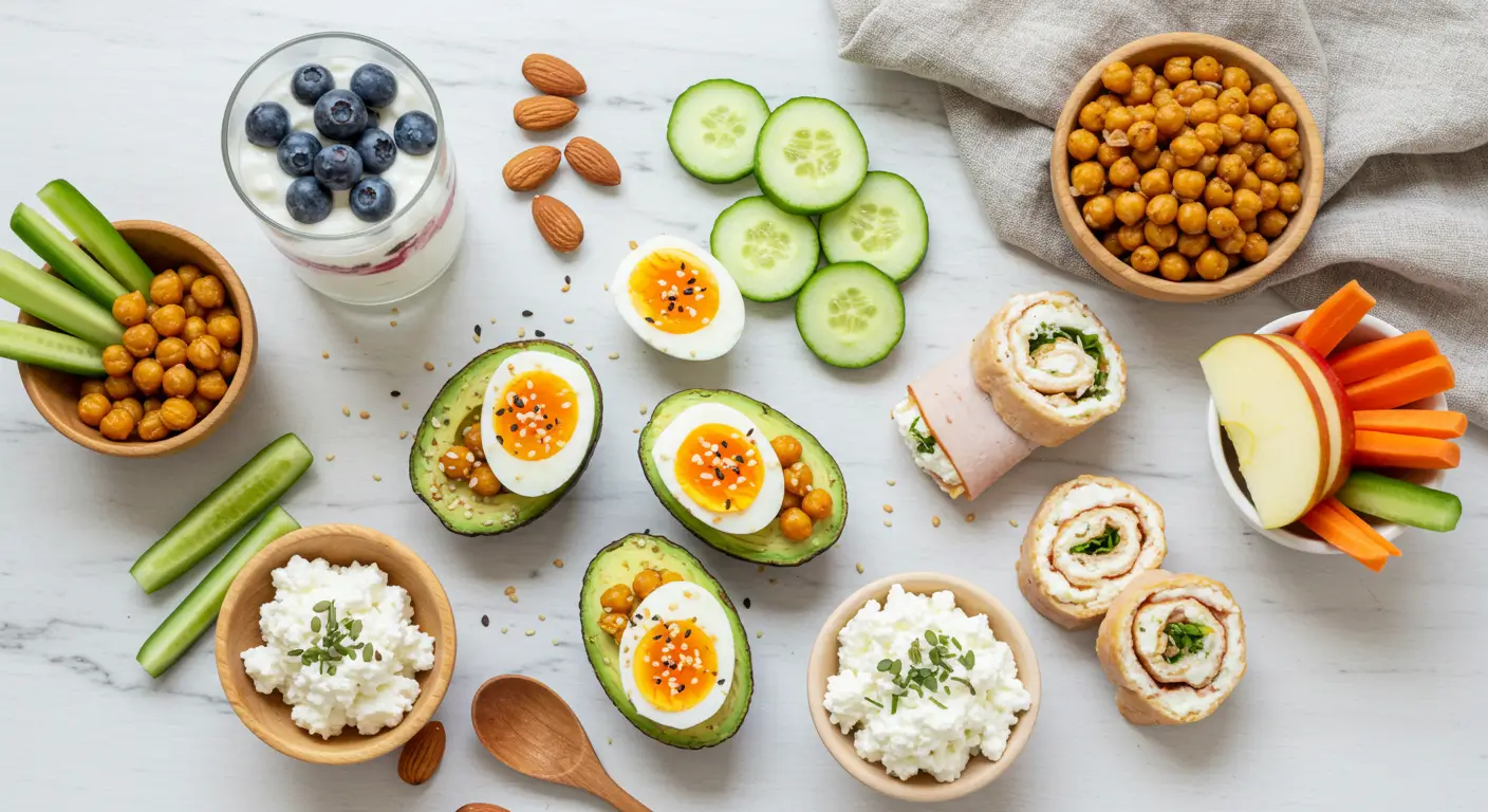 15 High Protein Low Calorie Snacks