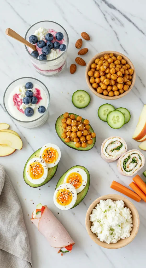 15 High Protein Low Calorie Snacks