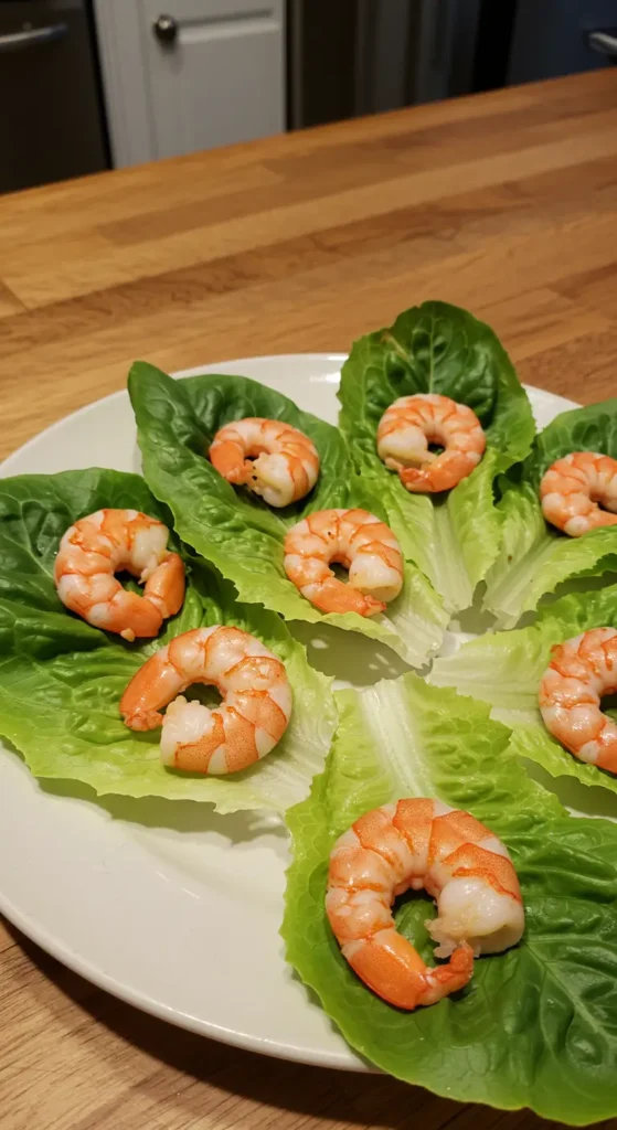 15. Spicy Shrimp Lettuce Wraps