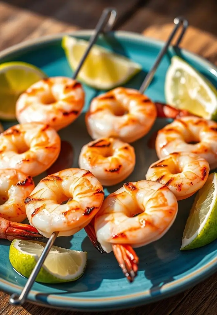 5. Grilled Shrimp Skewers