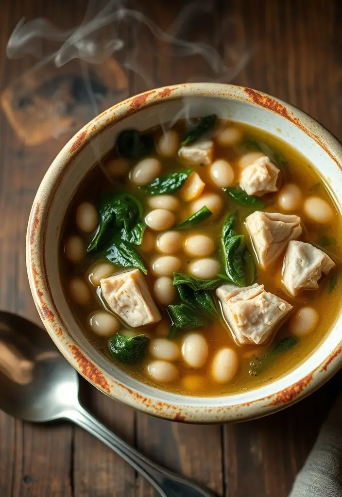 8. Protein-Packed Soup (270 calories, 25g protein)