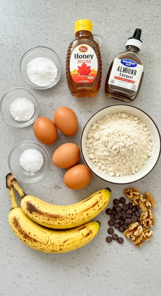 Almond Flour Gluten Free Banana Bread