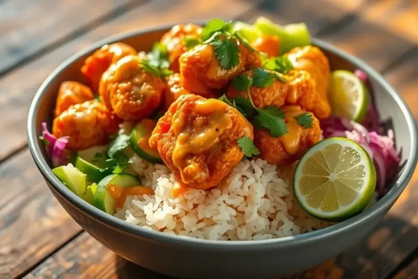 Bang Bang Chicken Bowl – Quick, Spicy & Flavor-Packed