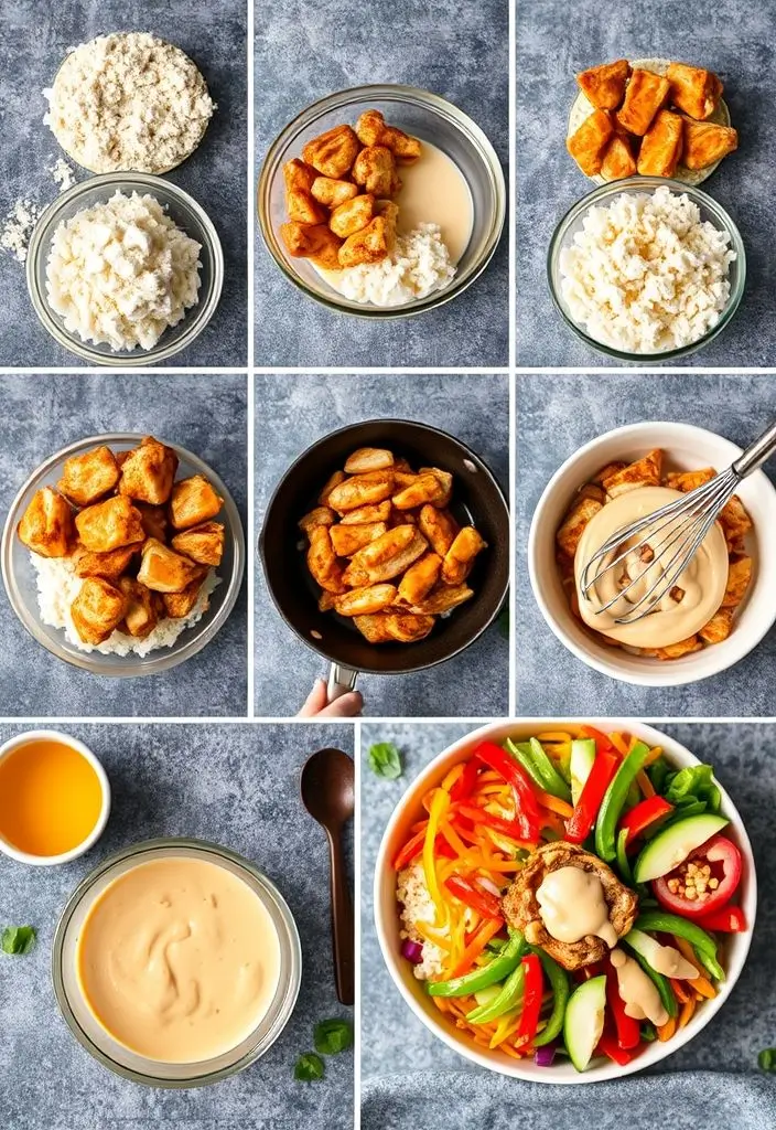 Bang Bang Chicken Bowl