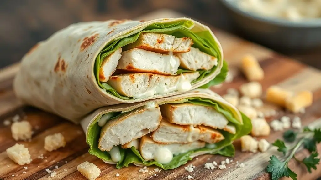 Chicken Caesar Wrap