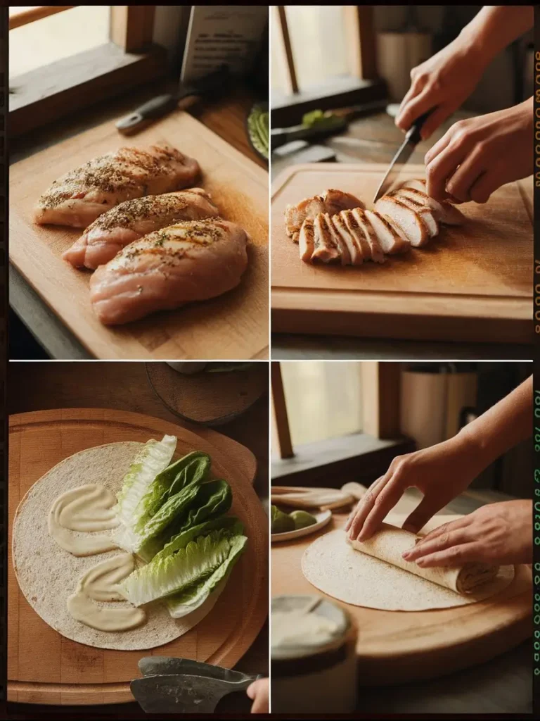 Chicken Caesar Wrap