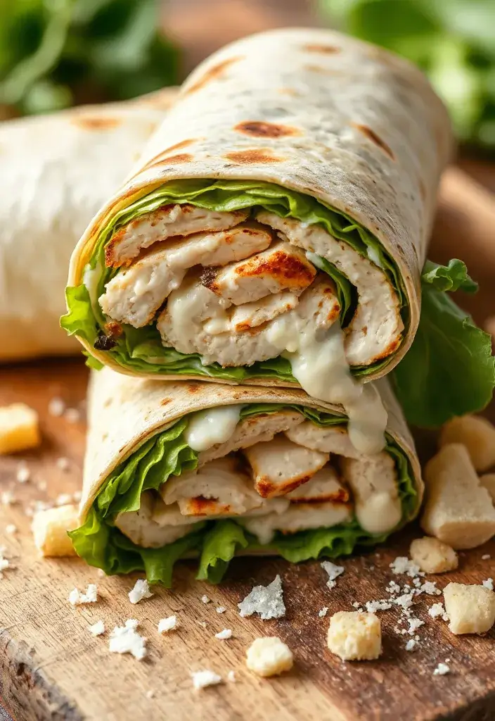 Chicken Caesar Wrap