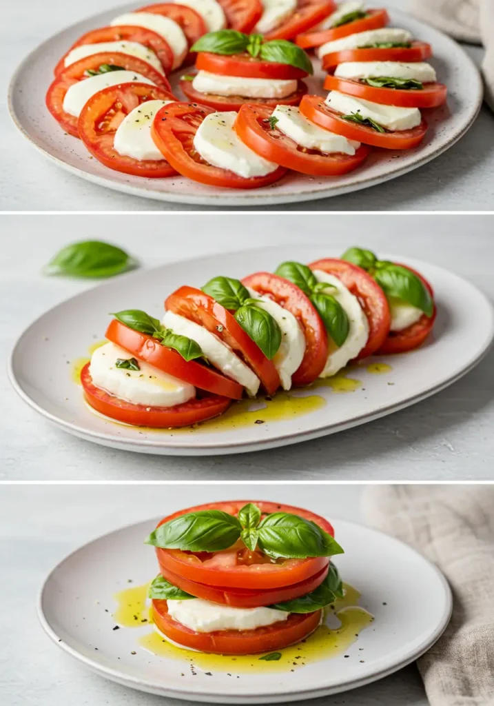 Classic Caprese Salad with Balsamic Glaze (5-Minute Recipe)