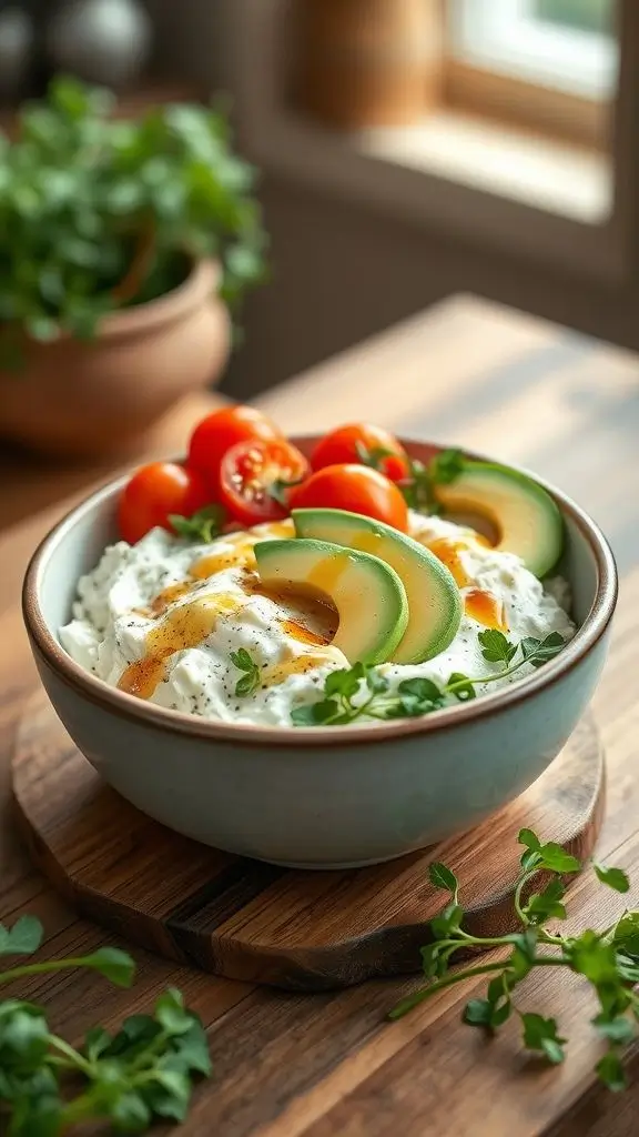 Cottage Cheese Bowl