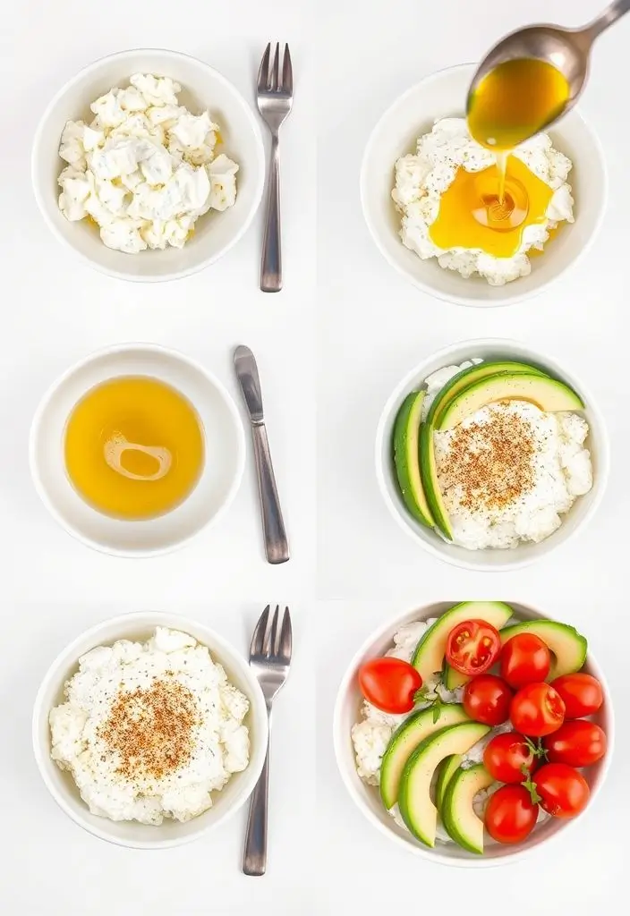 Cottage Cheese Bowl with Everything Seasoning