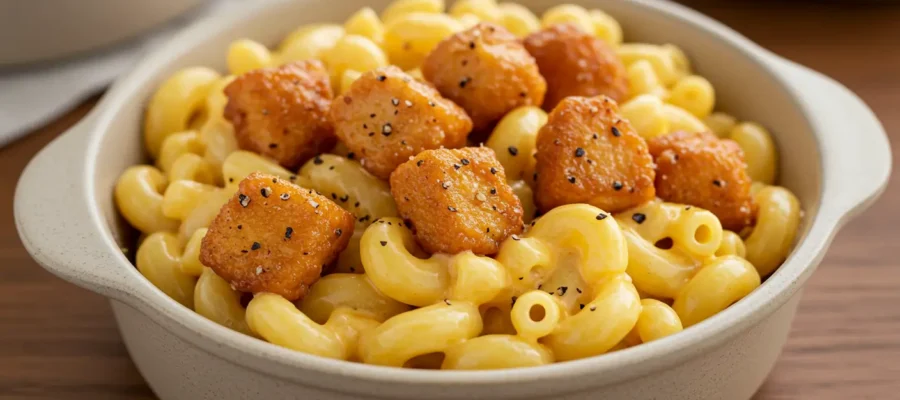 Creamy Honey Pepper Chicken Mac and Cheese Delight – Comfort Food at Its Best