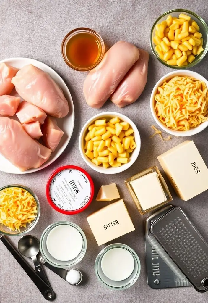 Creamy Honey Pepper Chicken Mac and Cheese Delight