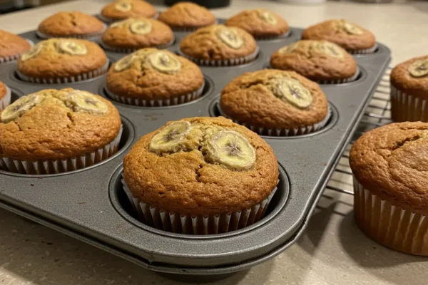 Gluten Free Banana Bread Muffins – Soft, Sweet & Portable