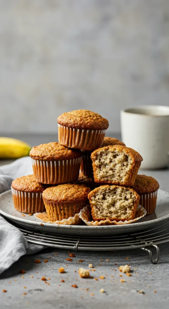 Gluten Free Banana Bread Muffins