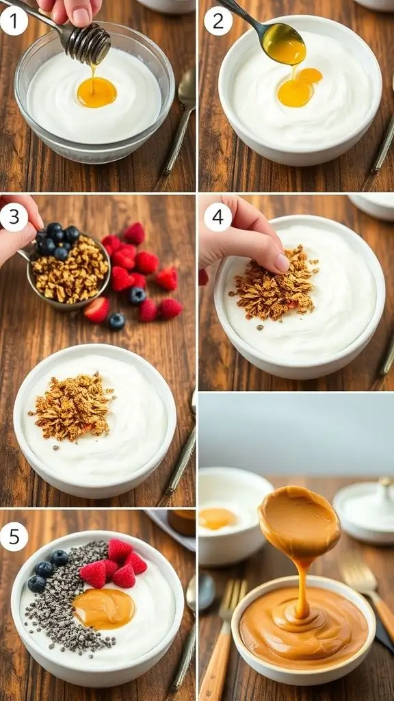Greek Yogurt Power Bowl (280 calories, 25g protein)