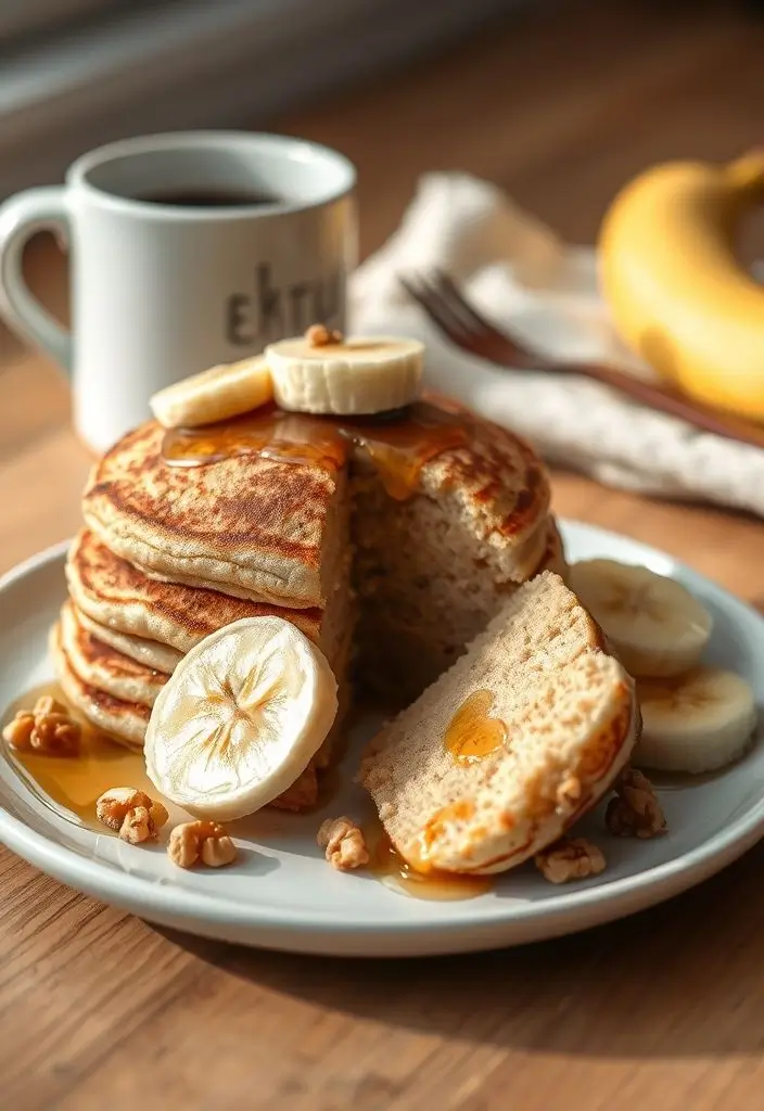 Greek Yogurt Protein Pancakes