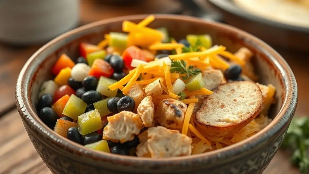 High-Protein Breakfast Burrito Bowl