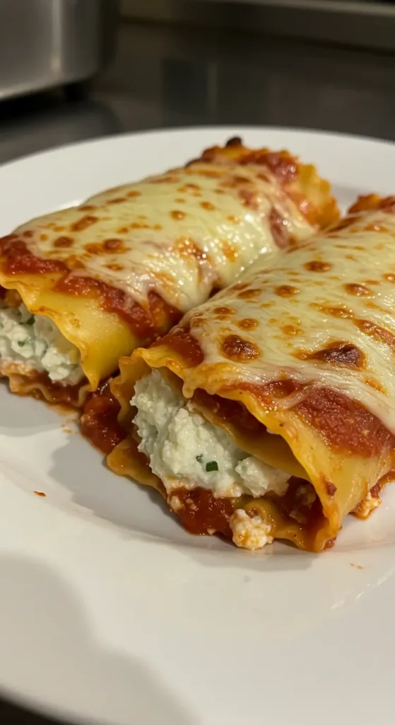 Million Dollar Lasagna Roll Ups