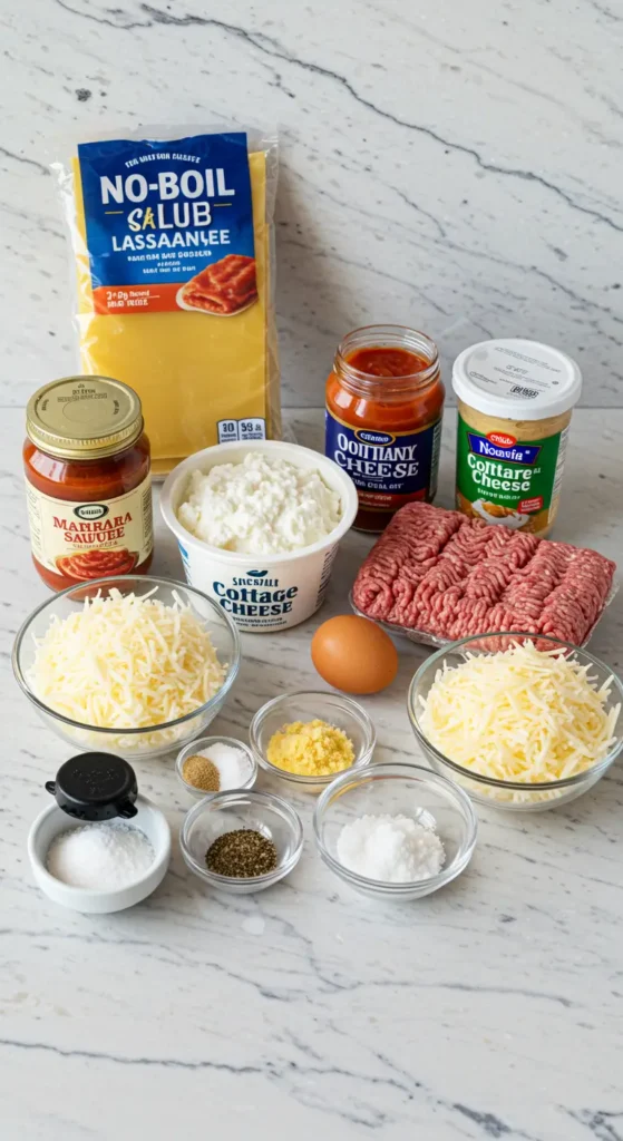 Million Dollar Lasagna with Cottage Cheese
