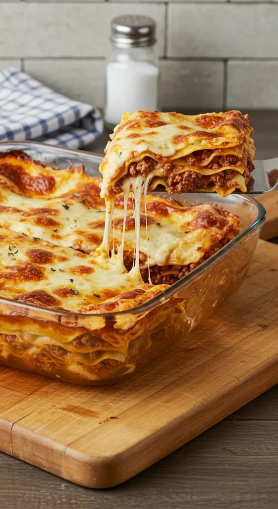 Million Dollar Lasagna with Cottage Cheese