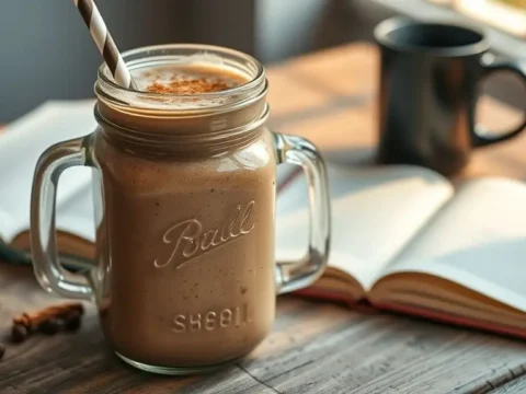 Protein Coffee Smoothie (125 calories, 16g protein)