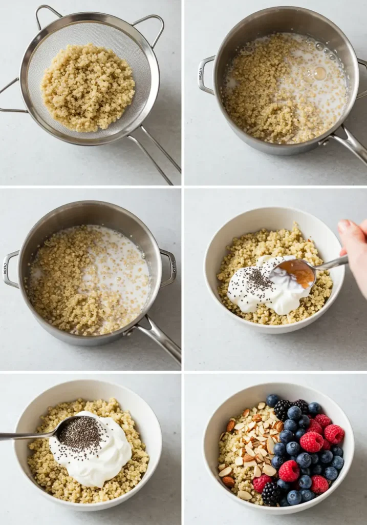 Protein-Rich Breakfast Quinoa Bowl